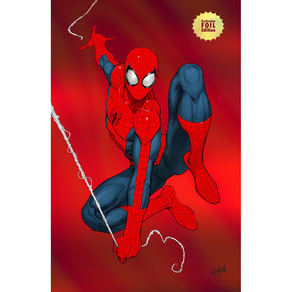 [FOIL] AMAZING SPIDER-MAN #51 UNKNOWN COMICS DAVID NAKAYAMA EXCLUSIVE  VIRGIN VAR (06/05/2024) - Plastic Empire