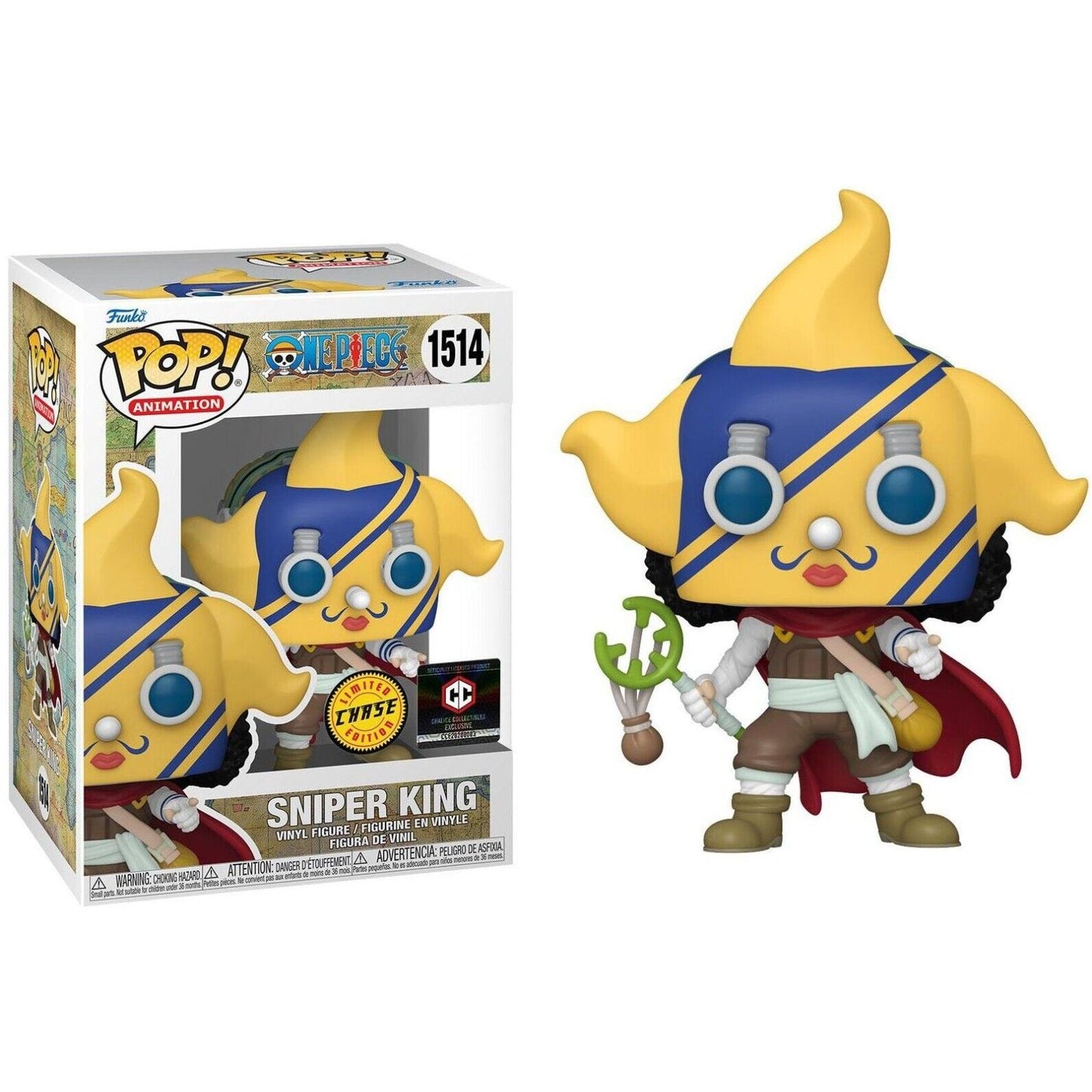 FUNKO POP! ONE PIECE SNIPER KING CHALICE EX CHASE 1514