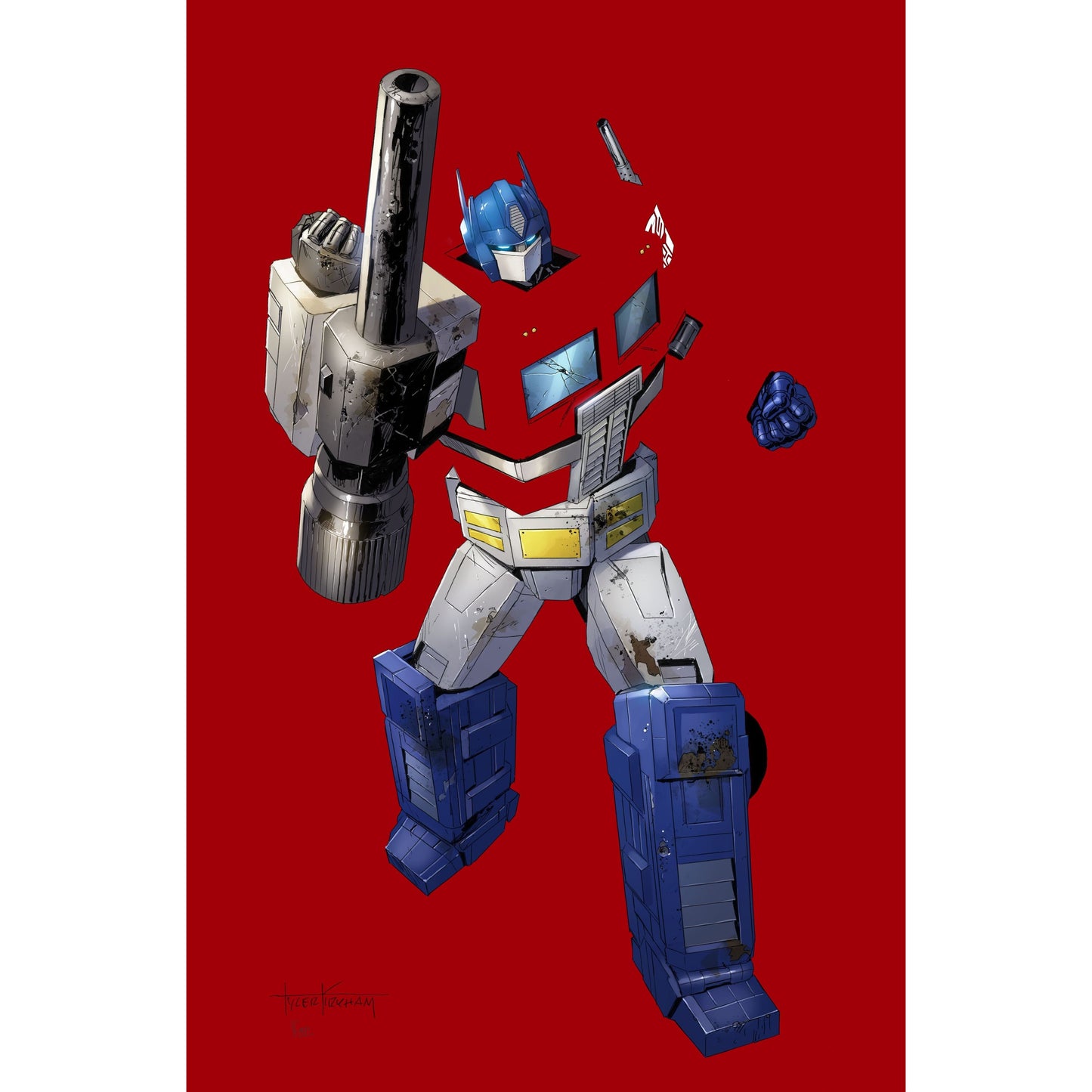 [Signed by Tyler Kirkham] Transformers #17 Unknown Comics Exclusive Tyler Kirkham Var [IN STOCK]