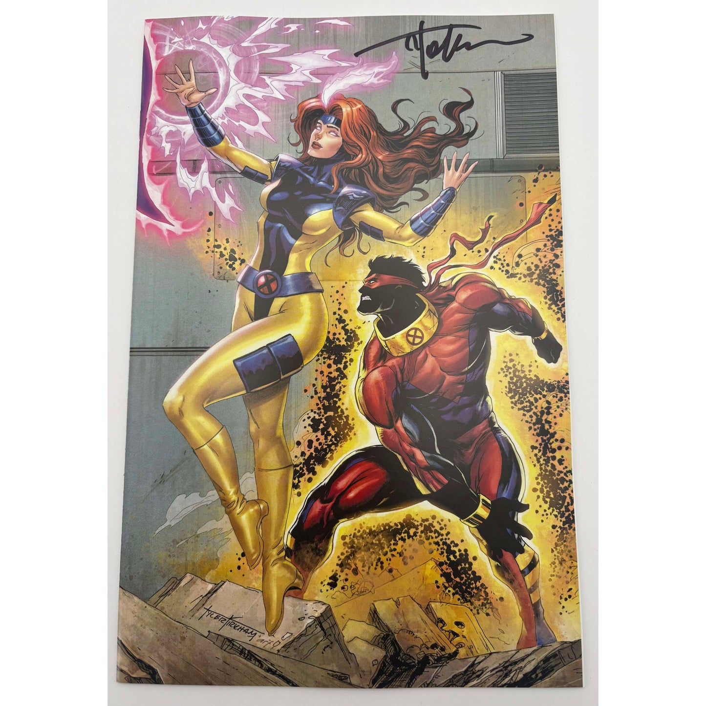 [Signed by Tyler Kirkham] X-Men #9 Unknown Comics Tyler Kirkham Exclusive Virgin Var [IN STOCK]