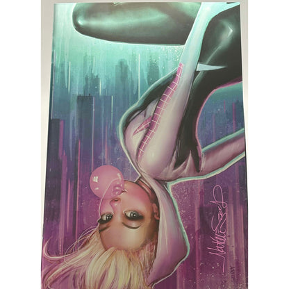 [Signed by Nathan Szerdy] [FOIL] AMAZING SPIDER-MAN #37 [GW] UNKNOWN COMICS NATHAN SZERDY EXCLUSIVE FOIL VIRGIN VAR [IN STOCK]