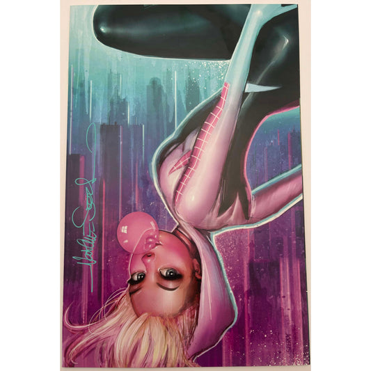 [Signed by Nathan Szerdy] AMAZING SPIDER-MAN #37 [GW] UNKNOWN COMICS NATHAN SZERDY EXCLUSIVE VIRGIN VAR [IN STOCK]