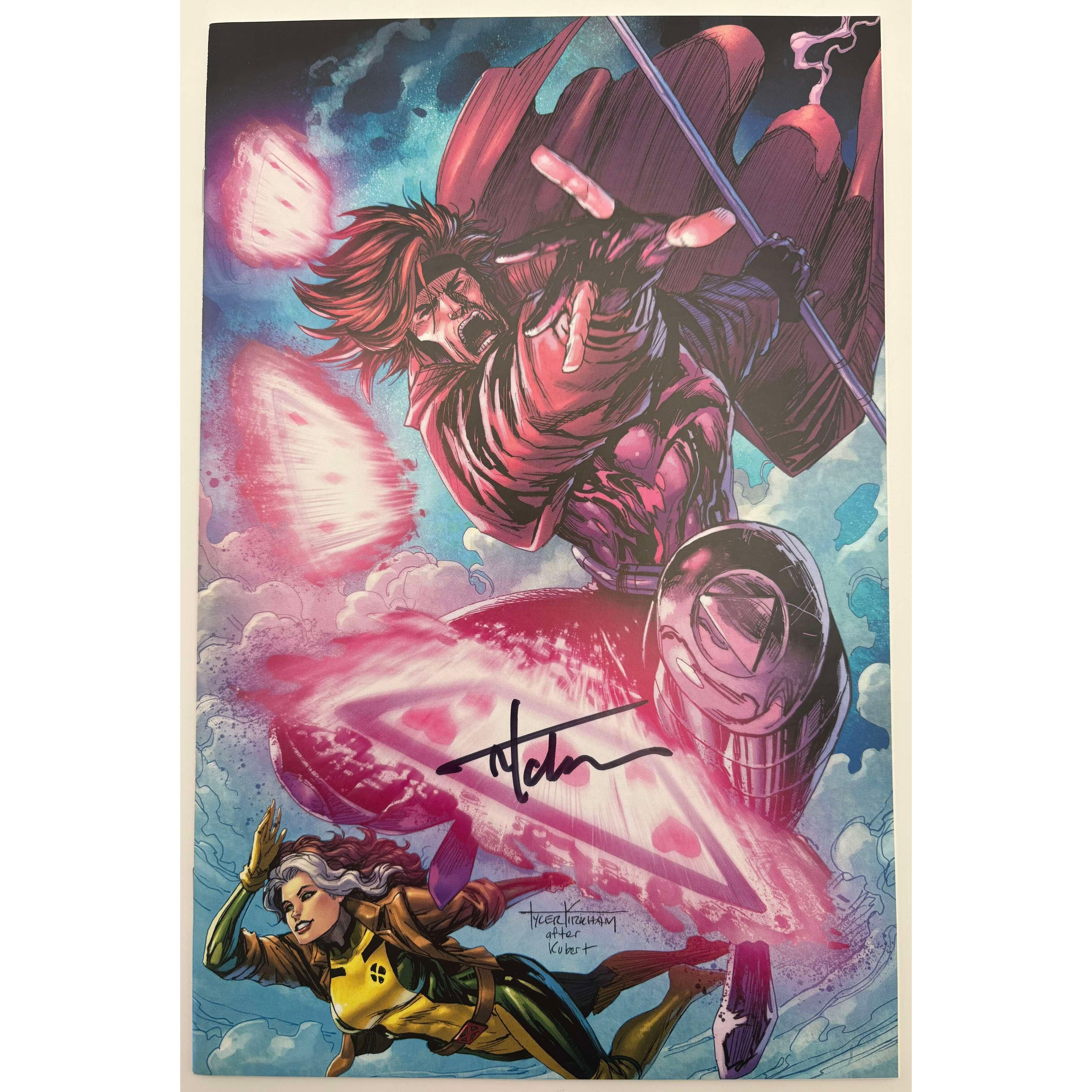 Signed by Tyler Kirkham] UNCANNY X-MEN #266 FACSIMILE EDITION