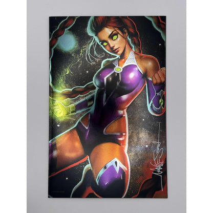 [Signed by Nathan Szerdy] [FOIL] TITANS #1 NATHAN SZERDY (616) EXCLUSIVE VIRGIN VAR [IN STOCK]