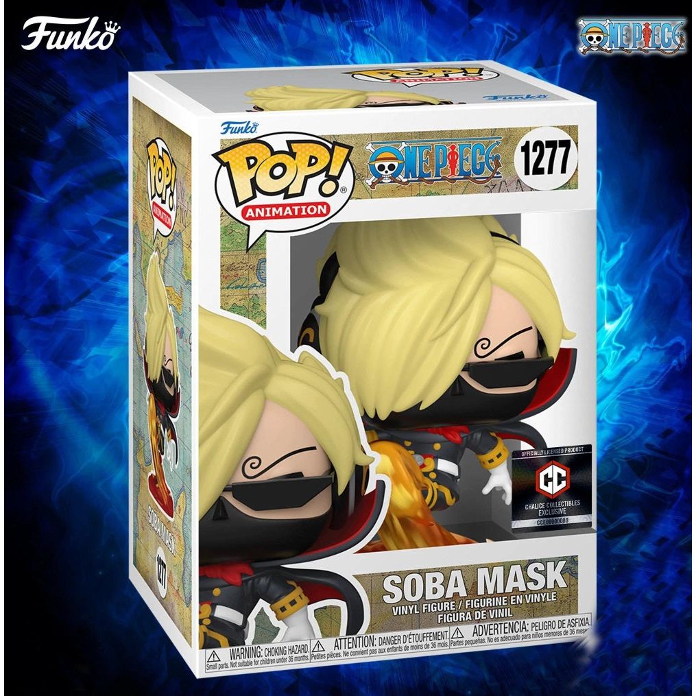 Funko Pop! Soba Mask One Piece Chalice Collectibles Exclusive 1277 In Stock