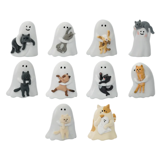 Plastic Empire 52Toys GHODY Behold My Cat Series blind box toy featuring a collectible cat figure in vibrant colors.