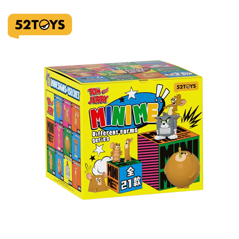 Toy box with cartoon characters on a white background, featuring the 52Toys brand.