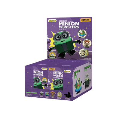 52Toys MINIONS MONSTERS SERIES Blind Box Full Case