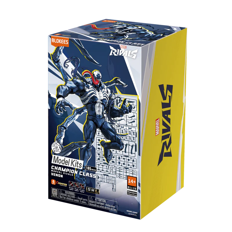 Blokees Champion Class 07 Marvel Rivals Venom Model Kit