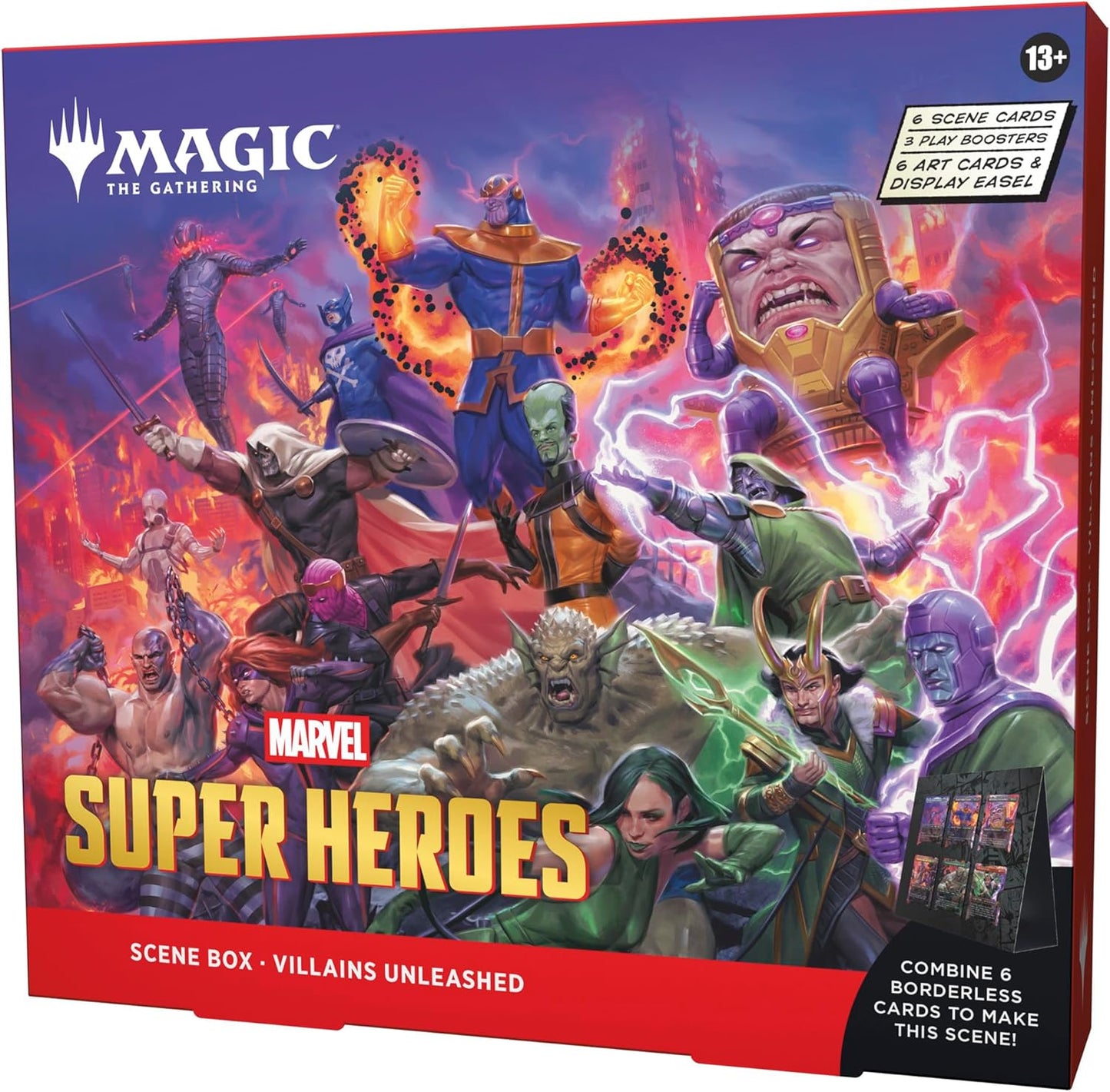 Magic The Gathering: Marvel Superheroes Scene Box Villains Unleashed