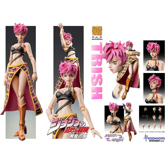 MediCos JoJo’s Bizarre Adventure Part 5: Chozo Kado Trish UNA Super Action Statue Figure