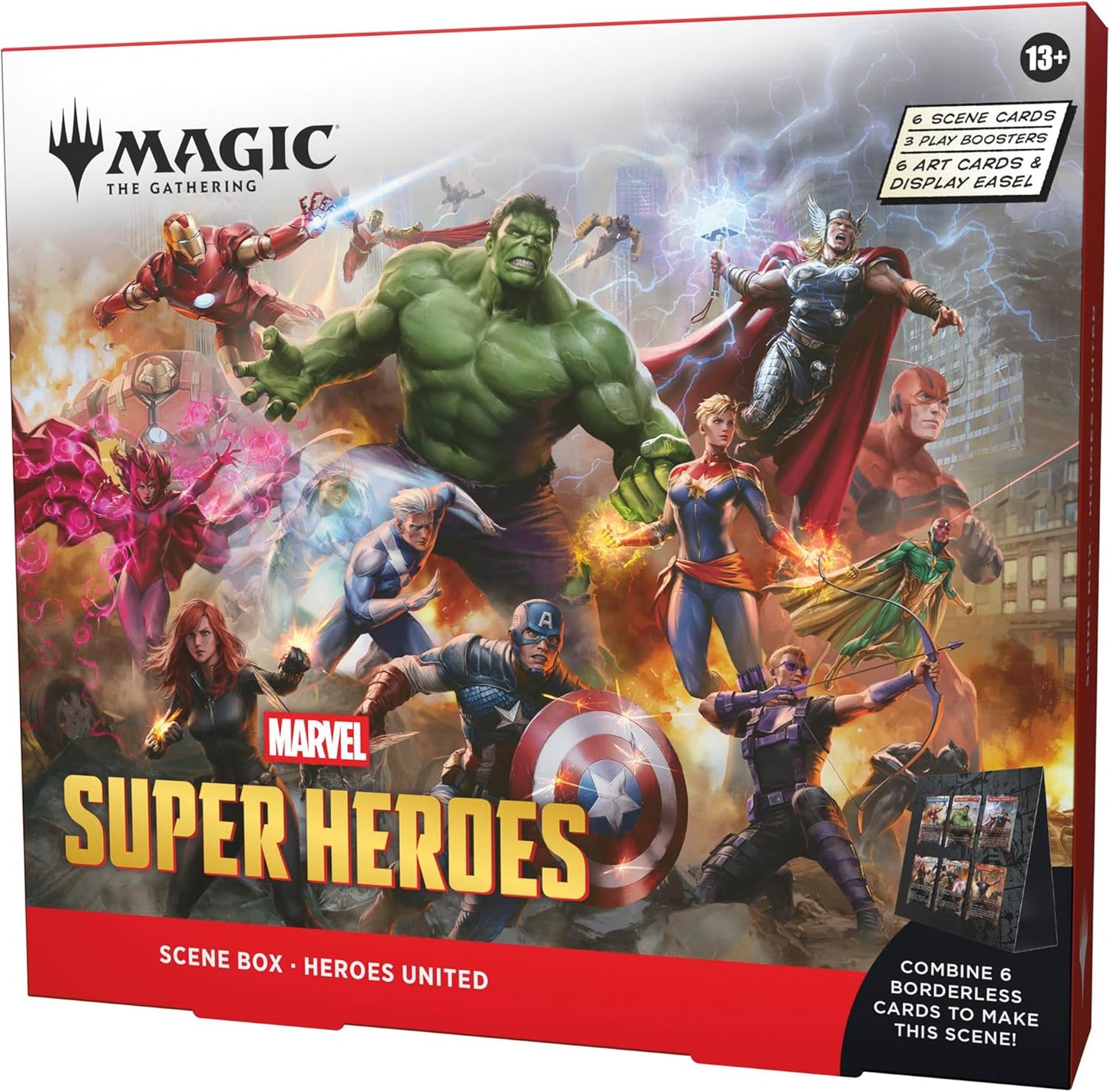 Magic The Gathering: Marvel Superheroes Scene Box Heroes United
