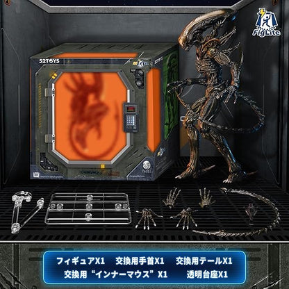 52Toys X Yoshi FigLite Alien Xenomorph Figure