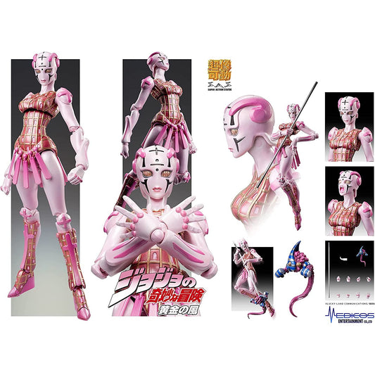 MediCos JoJo’s Bizarre Adventure Part 5: Chozo Kado Spice Girl Super Action Statue Figure