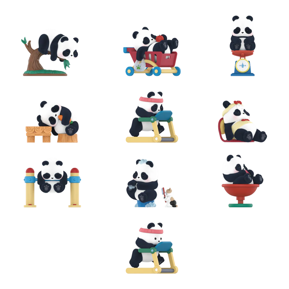 52Toys PANDA ROLL PLAYFUL JOURNAL Blind Box Full Case