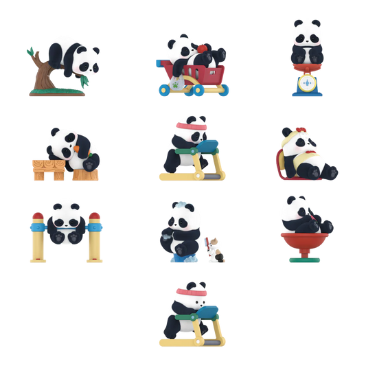 52Toys PANDA ROLL PLAYFUL JOURNAL Blind Box Full Case