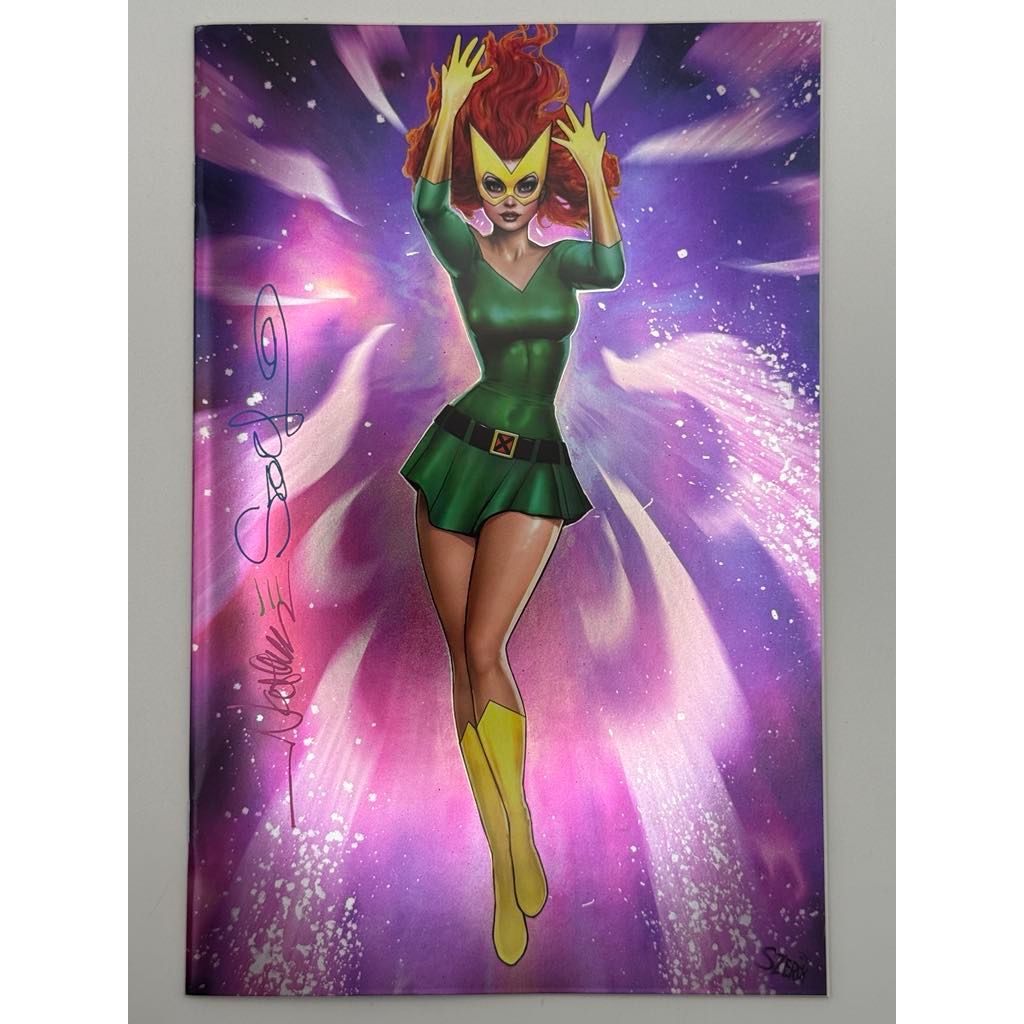 [Signed by Nathan Szerdy] [FOIL] PHOENIX #1 UNKNOWN COMICS NATHAN SZERDY MARVEL GIRL VIRGIN EXCLUSIVE SDCC 2024 VAR [IN STOCK]