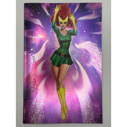 [Signed by Nathan Szerdy] [FOIL] PHOENIX #1 UNKNOWN COMICS NATHAN SZERDY MARVEL GIRL VIRGIN EXCLUSIVE SDCC 2024 VAR [IN STOCK]