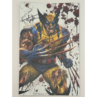 [Signed by Tyler Kirkham] Wolverine Revenge #5 Red Band Unknown Comics Exclusive Tyler Kirkham Virgin Var [Polybagged] Explicit Content [IN STOCK]
