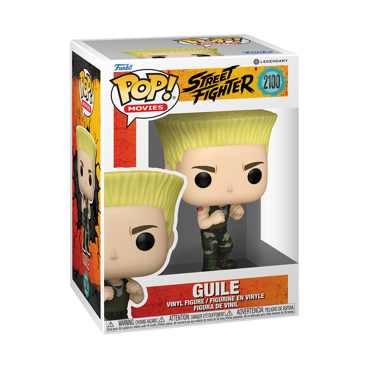 Funko POP! Guile from Street Fighter #2100