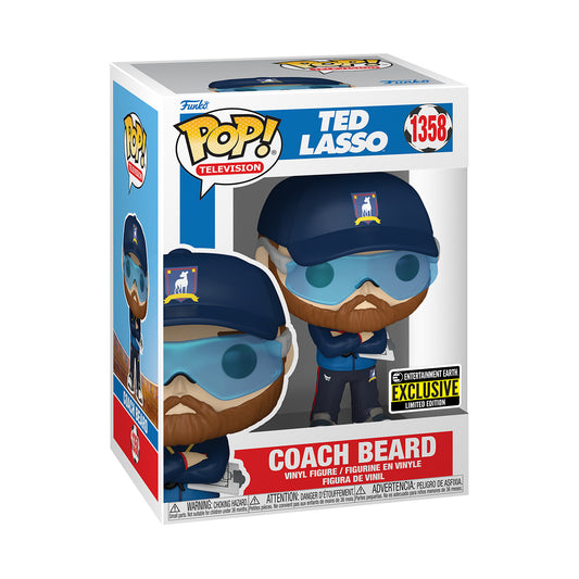 Funko Pop! Ted Lasso Coach Beard 1358 Entertainment Earth Exclusive In Stock