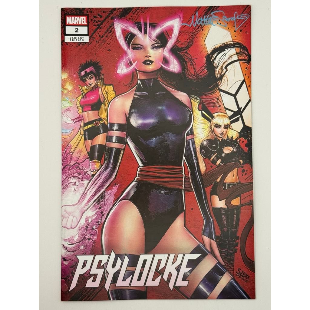 [Signed by Nathan Szerdy] Psylocke #2 Unknown Comics Nathan Szerdy Exclusive Var [IN STOCK] - Plastic Empire
