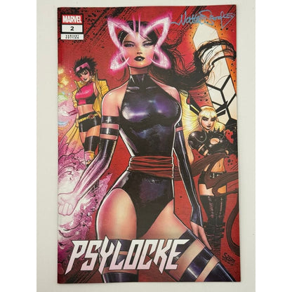 [Signed by Nathan Szerdy] Psylocke #2 Unknown Comics Nathan Szerdy Exclusive Var [IN STOCK] - Plastic Empire