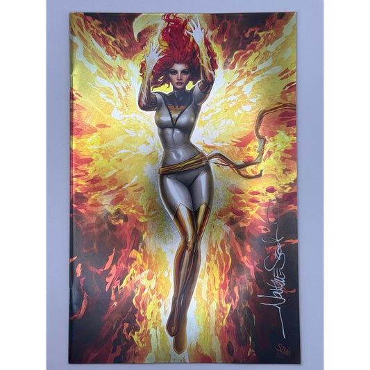 [Signed by Nathan Szerdy] [FOIL] PHOENIX #3 UNKNOWN COMICS EXCLUSIVE NATHAN SZERDY VIRGIN VAR [IN STOCK]