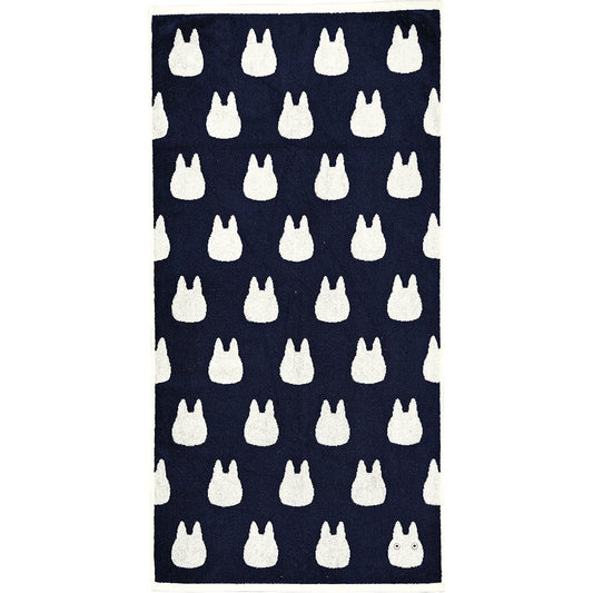 My Neighbor Totoro Big Bath Towel Blue and White