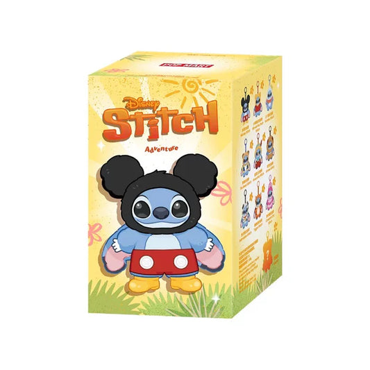 Pop Mart Disney Stitch Adventure Plush Keychain Single Blind Box