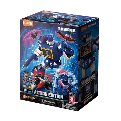 Blokees Action Edition 03 Transformers Soundwave Model Kit