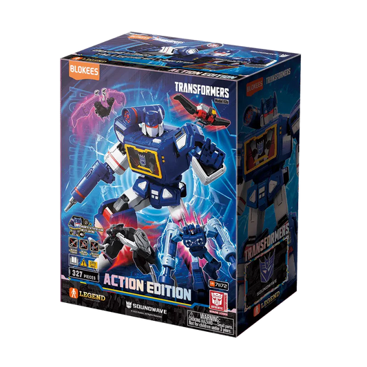 Blokees Action Edition 03 Transformers Soundwave Model Kit