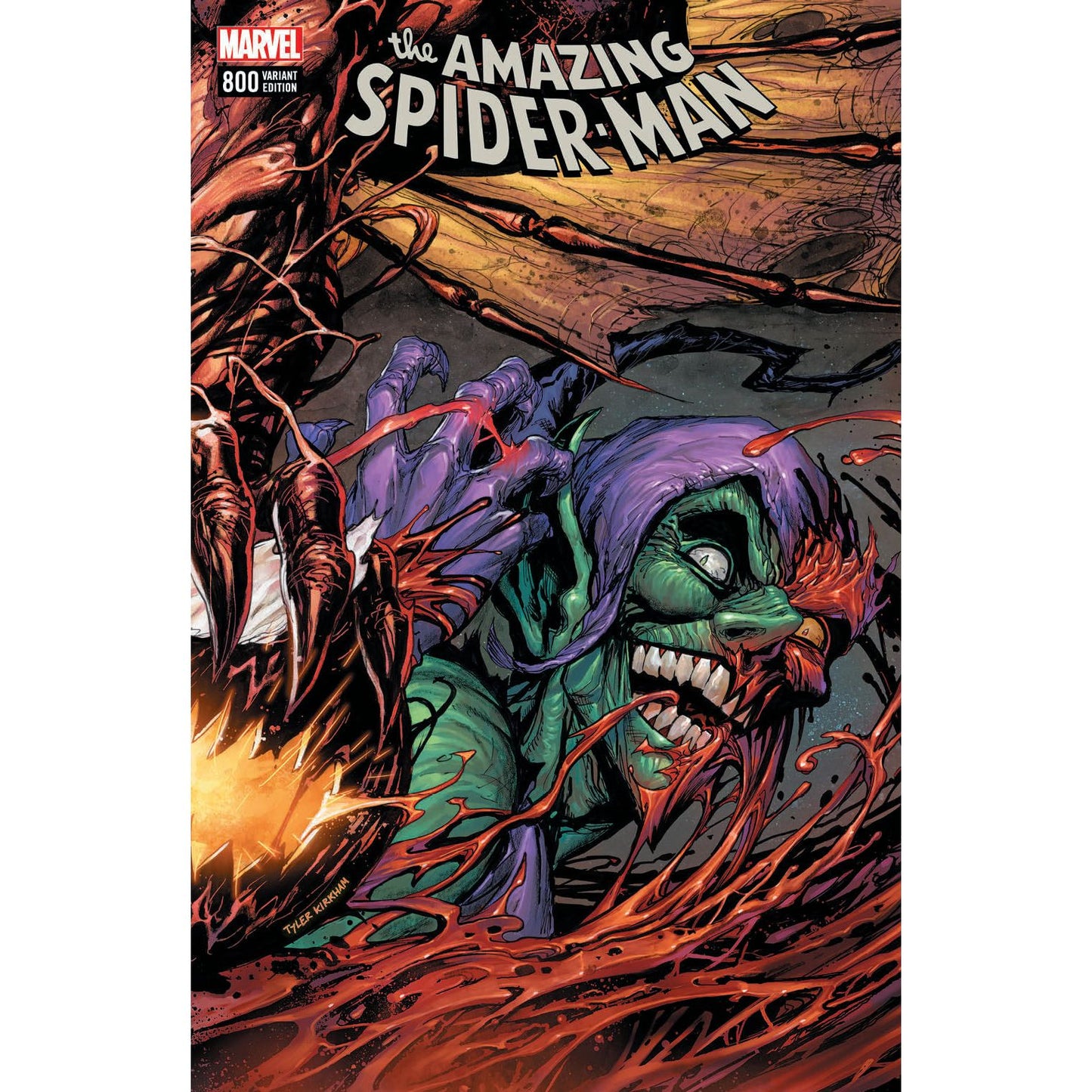 [4 PACK] AMAZING SPIDER-MAN #797, #798, #799, #800 UNKNOWN COMICS CONNECTING COVERS KIRKHAM 2018