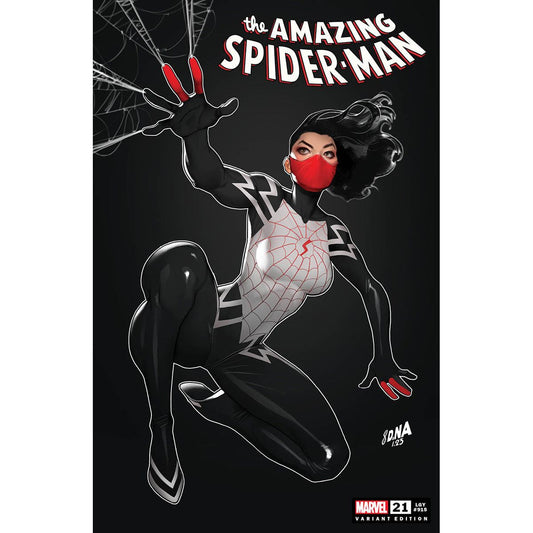 AMAZING SPIDER-MAN #21 UNKNOWN COMICS DAVID NAKAYAMA EXCLUSIVE COLOR BLEED VAR (03/08/2023)