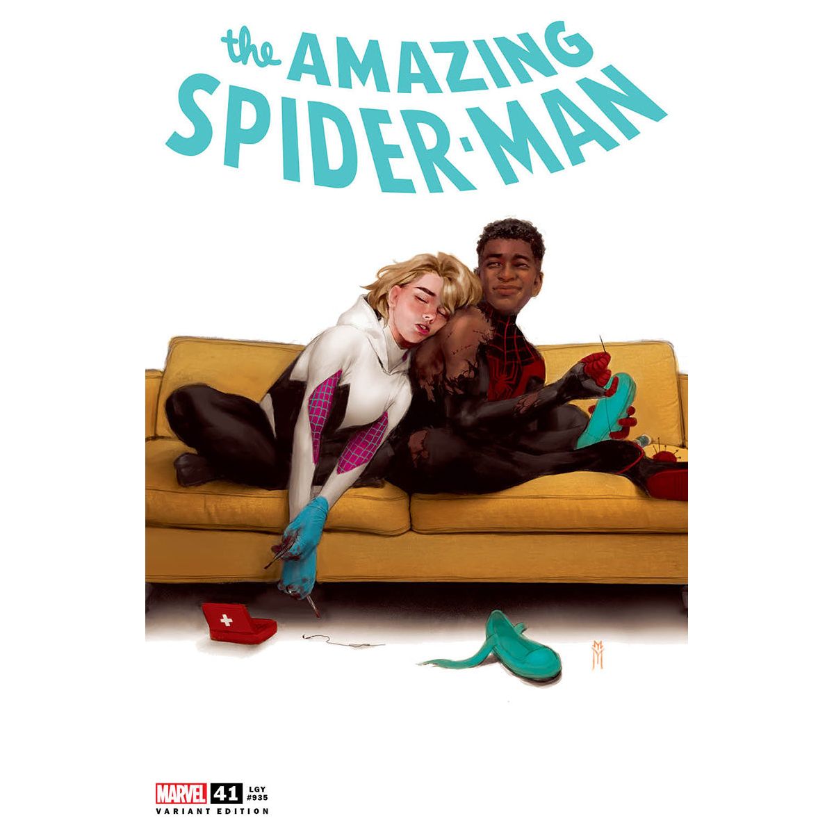 AMAZING SPIDER-MAN #41 [GW] UNKNOWN COMICS MIGUEL MERCADO EXCLUSIVE VAR (01/03/2024) - Plastic Empire