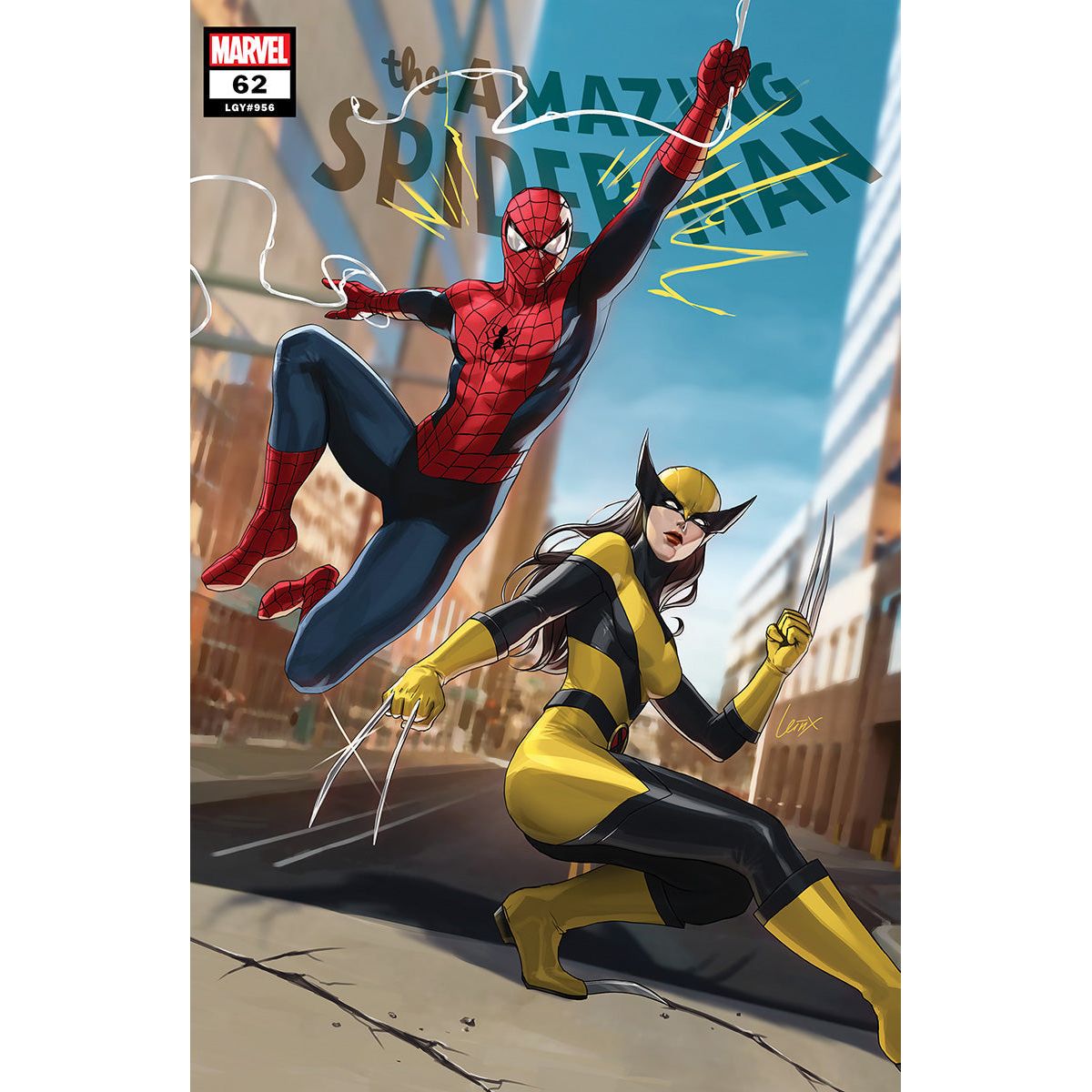 [2 PACK] AMAZING SPIDER-MAN #62 UNKNOWN COMICS LEIRIX EXCLUSIVE VAR (11/27/2024)