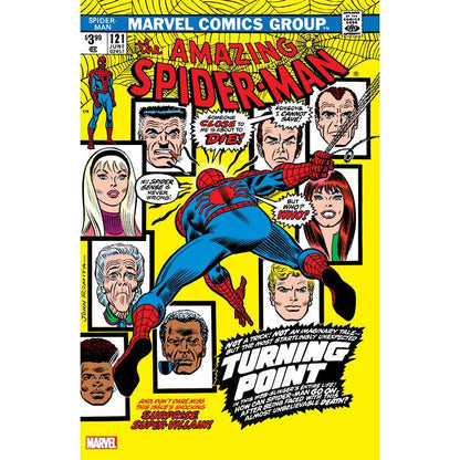 [FOIL] AMAZING SPIDER-MAN #121 FACSIMILE EDITION UNKNOWN COMICS JOHN ROMITA EXCLUSIVE VAR (06/14/2023)