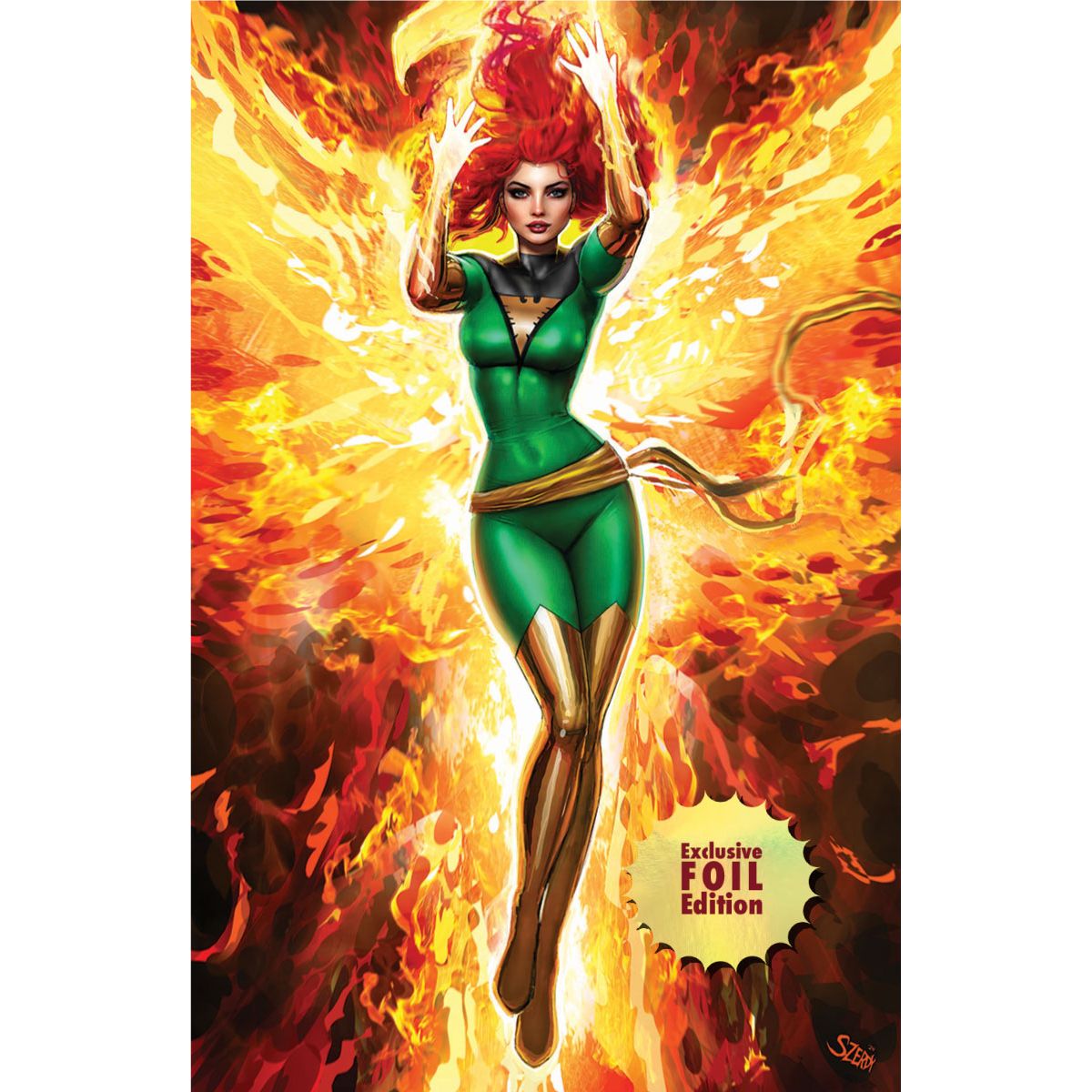 [Foil] Phoenix #1 Unknown Comics Nathan Szerdy Virgin Exclusive Sdcc 2024 Var (07/17/2024)