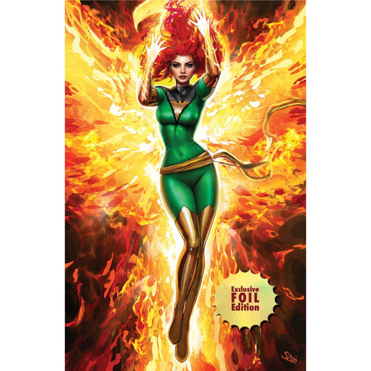 [Signed by Nathan Szerdy] [FOIL] PHOENIX #1 UNKNOWN COMICS NATHAN SZERDY VIRGIN EXCLUSIVE SDCC 2024 VAR [IN STOCK]