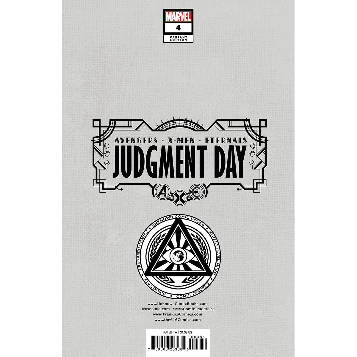 A.X.E.: JUDGMENT DAY #4 [AXE] UNKNOWN COMICS DAVID NAKAYAMA HELLFIRE EXCLUSIVE VAR (09/14/2022)
