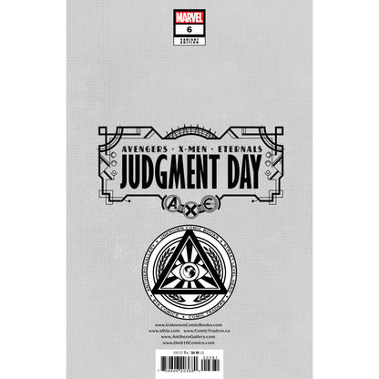 A.X.E.: JUDGMENT DAY #6 [AXE] UNKNOWN COMICS DAVID NAKAYAMA HELLFIRE EXCLUSIVE VAR (10/26/2022)
