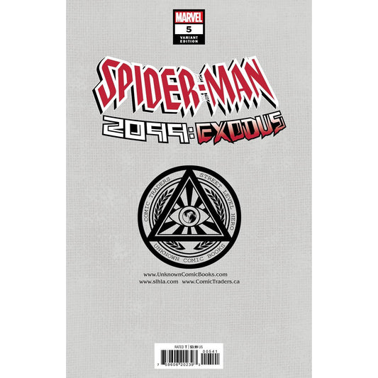 SPIDER-MAN 2099: EXODUS #5 UNKNOWN COMICS ALAN QUAH EXCLUSIVE VAR (08/03/2022) - Plastic Empire