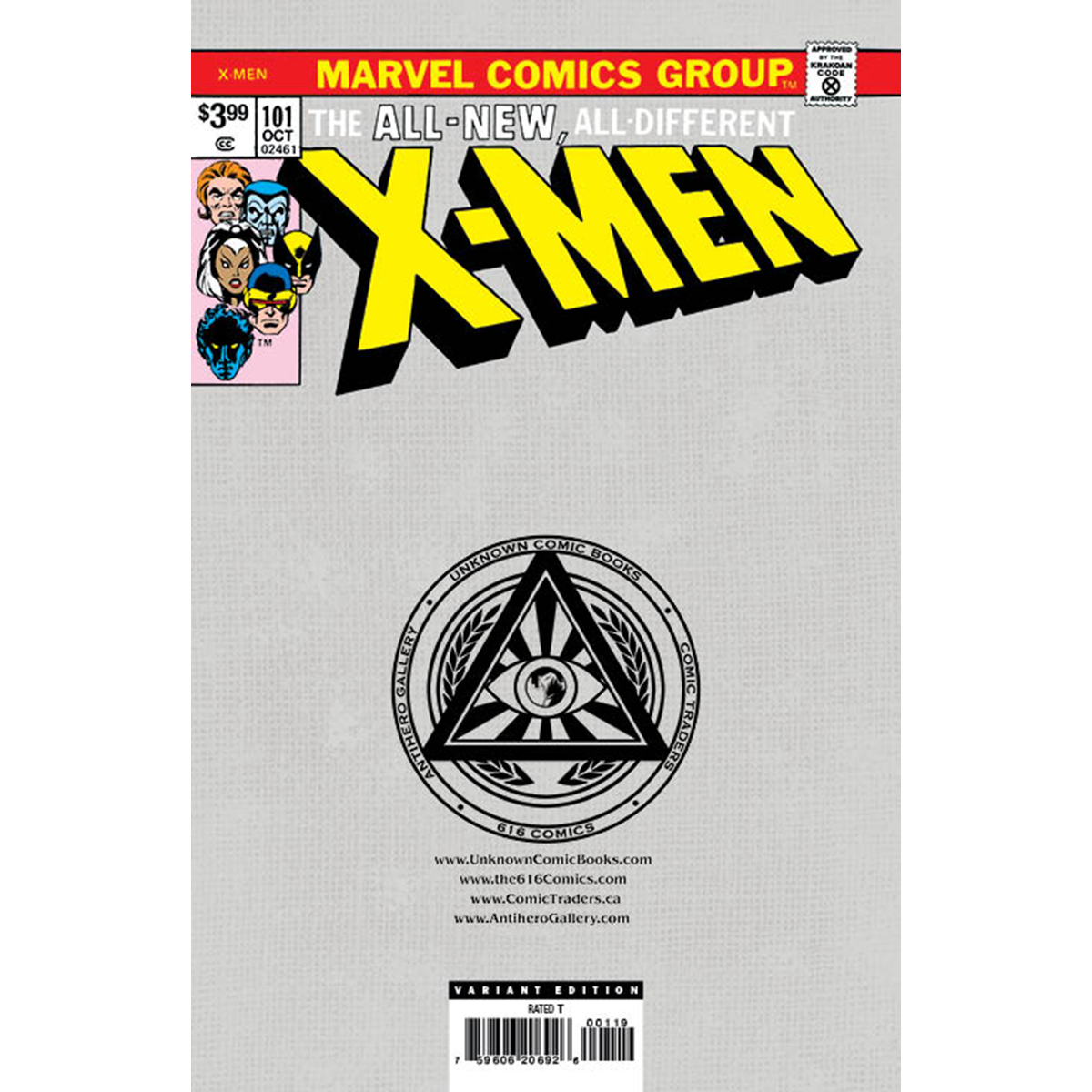 [Signed by Nathan Szerdy] X-MEN #101 FACSIMILE EDITION UNKNOWN COMICS NATHAN SZERDY EXCLUSIVE GREEN VIRGIN VAR [IN STOCK]