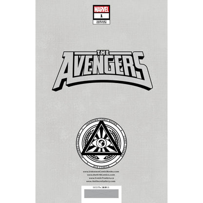 [Signed by Nathan Szerdy] AVENGERS #1 UNKNOWN COMICS NATHAN SZERDY EXCLUSIVE VIRGIN VAR [IN STOCK]