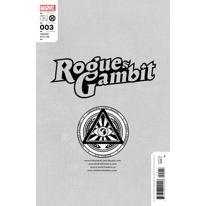 ROGUE & GAMBIT #3 UNKNOWN COMICS IVAN TAO EXCLUSIVE VIRGIN VAR (05/10/2023) - Plastic Empire