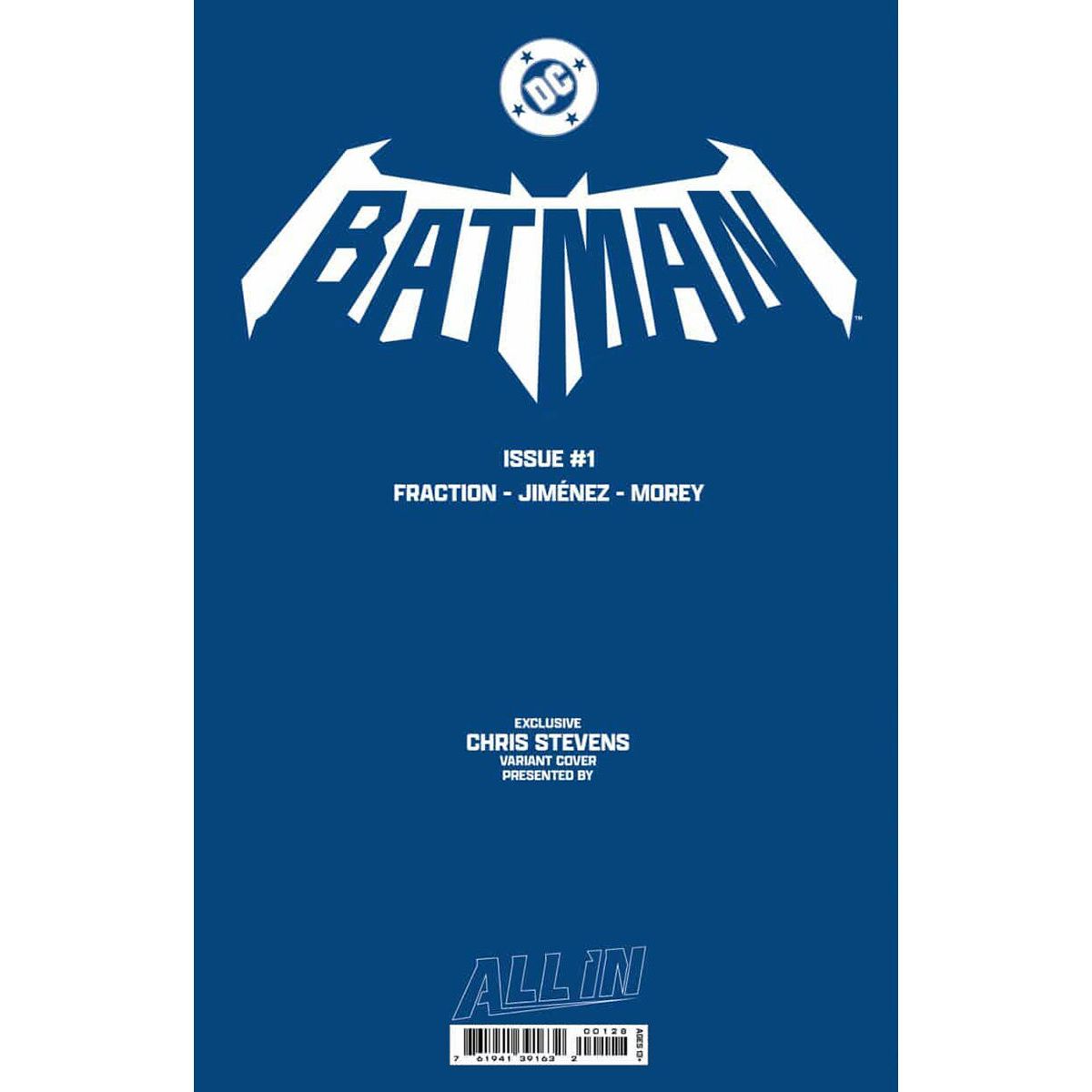 [FOIL] BATMAN #1 CHRIS STEVENS EXCLUSIVE VIRGIN VAR [09/10/2025]