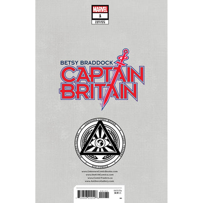BETSY BRADDOCK: CAPTAIN BRITAIN #1 UNKNOWN COMICS MIGUEL MERCADO EXCLUSIVE VOGUE VAR (02/22/2023) - Plastic Empire