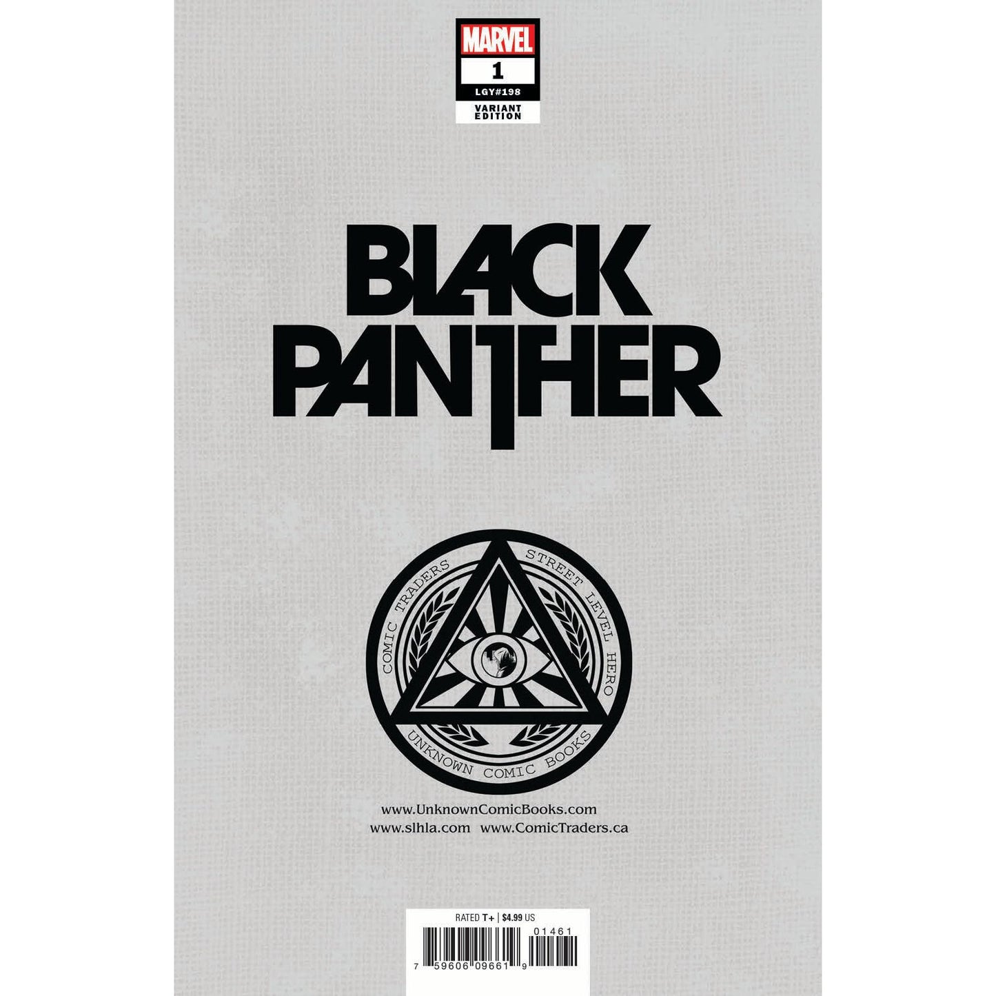 BLACK PANTHER #1 UNKNOWN COMICS DAVID NAKAYAMA EXCLUSIVE VIRGIN VAR (08/04/2021) (11/03/2021) (11/10/2021) (11/24/2021)