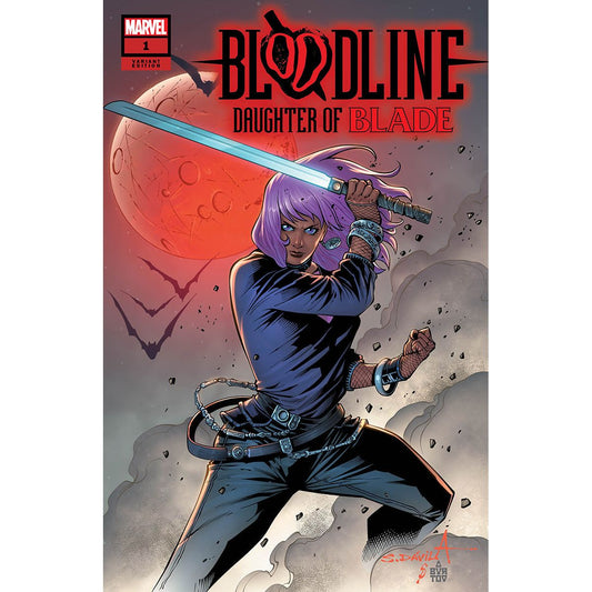 BLOODLINE: DAUGHTER OF BLADE #1 UNKNOWN COMICS SERGIO DAVILA EXCLUSIVE VAR (02/01/2023) - Plastic Empire