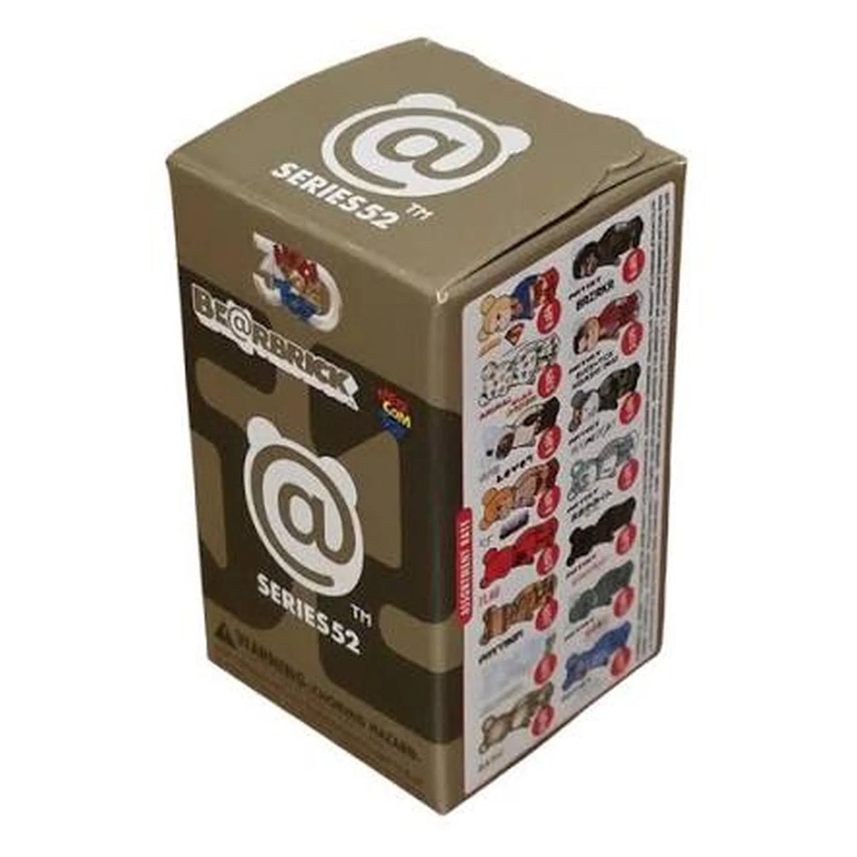 Medicom Toy Bearbrick Series 52 Single Blind Box Figure